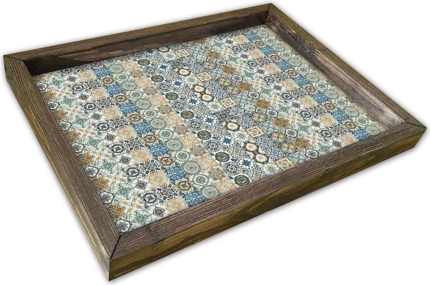 Tabaka dekorative Aberto Design, AT-005, shumëngjyrëshe, 30x40cm