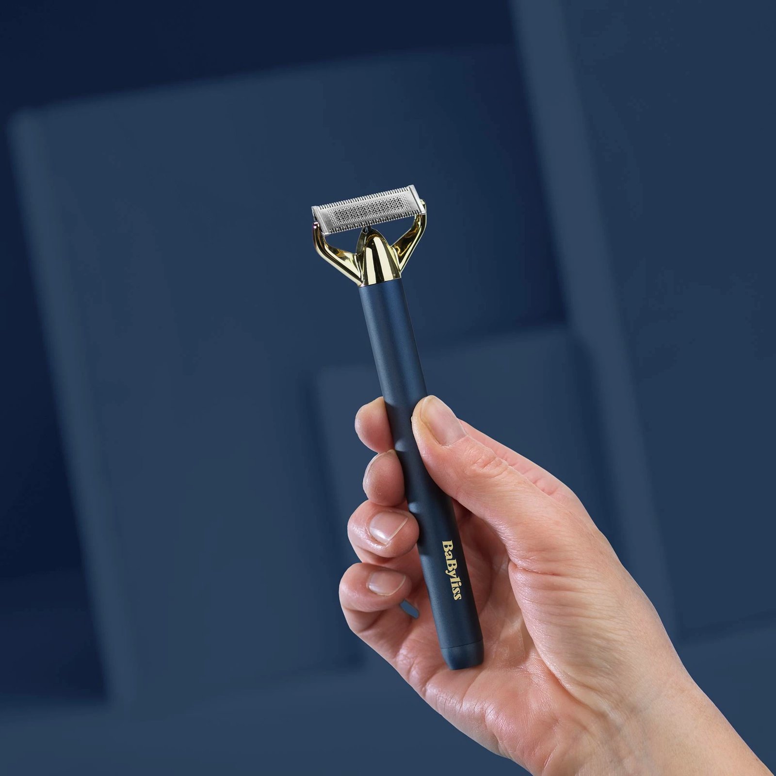 Makinë rroje, BaByliss, OT992E X-Blade Super-X Metal Series, 0.2–5 mm, 45 min, IPX7, me 4 krehra, navy gold