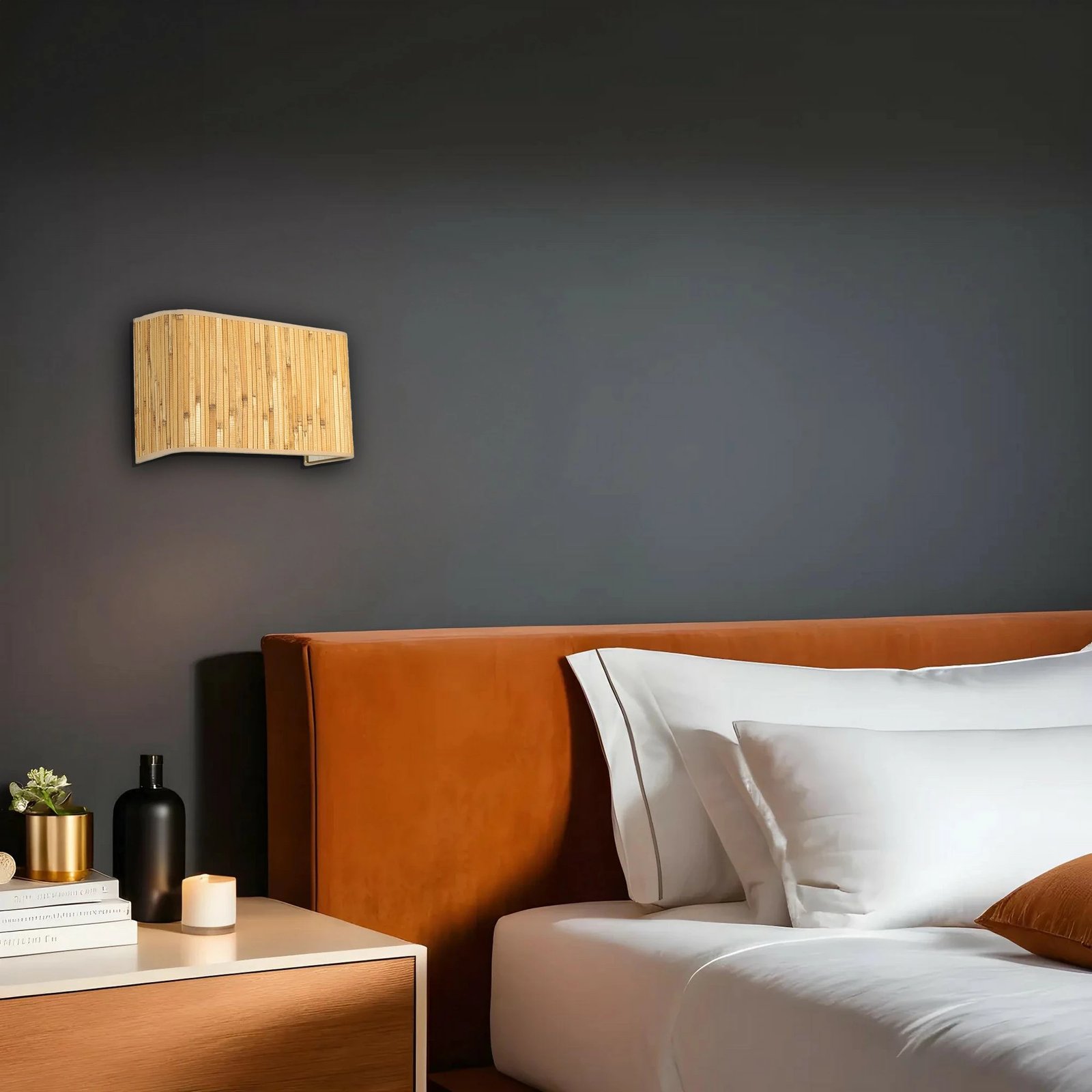 Llambë muri Opviq, ngjyrë lisi, 8858-7