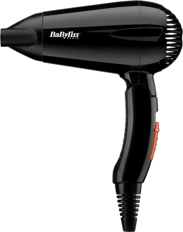 Tharëse flokësh, BaByliss, 5344E, 2000W, motor DC, udhëtim, 2 shpejtësi, temperatura të rregullueshme, e zezë