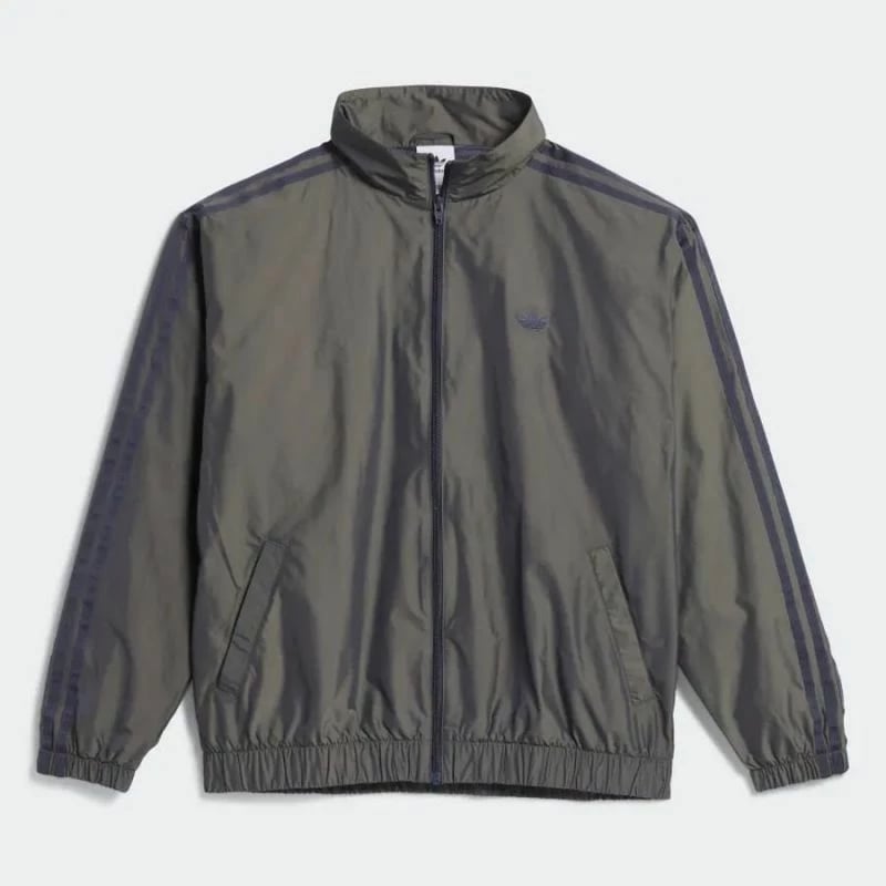 Xhaketë për meshkuj adidas Originals Superfire TK JK M HC2189, ngjyrë gri