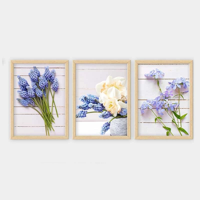 Pikturë dekorative me kornizë (3 copë), Wallity, 3NTC_2738270_3545