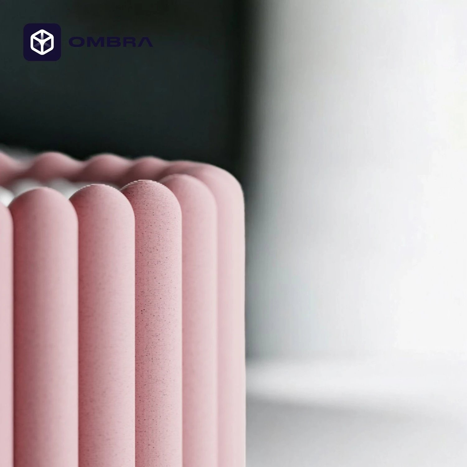 Vazo dekorative për bimë, madhësia S, rozë