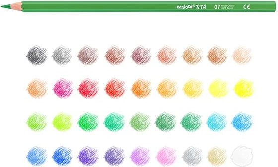 Lapsa me ngjyra Carioca Tita 120 Ngjyra në kuti