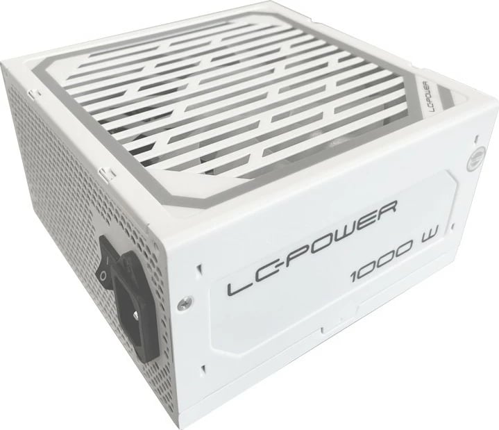 Furnizues energjie LC-Power LC1000MW V3.1, 1000W, 80 PLUS Gold, modular, i bardhë