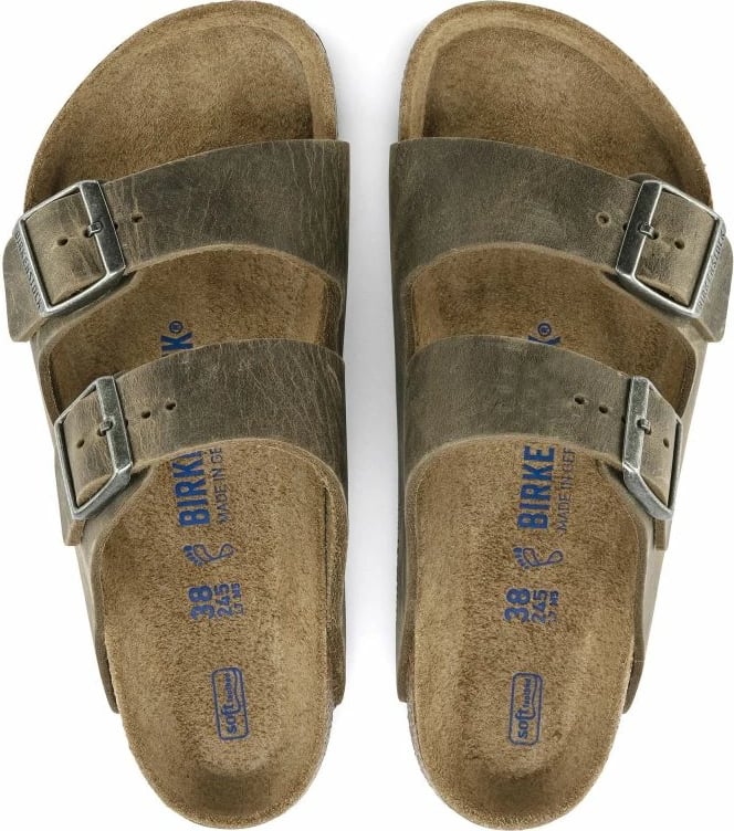 Flip-flop Birkenstock për femra/meshkuj, të gjelbra