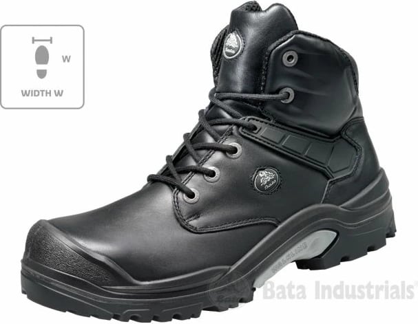 Çizme të shkurta unisex Bata Industrials, të zeza