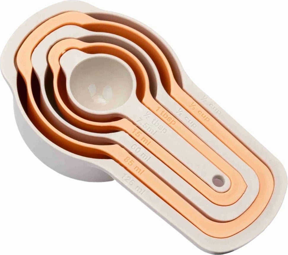 Set lugësh matëse (5 copë), Hermia Concept, SC-4012WHT