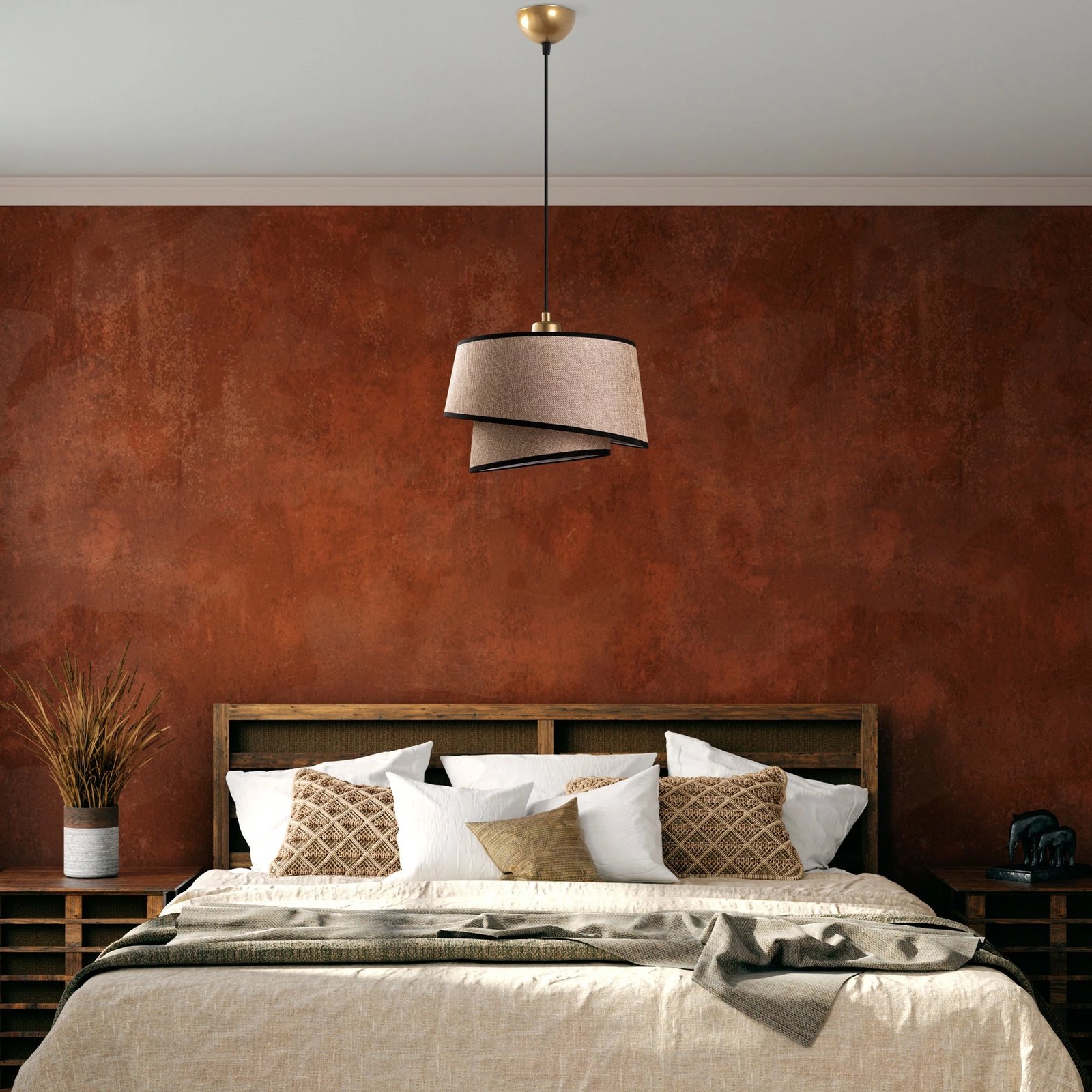 Llambë tavani Opviq, Stage - 14703, ngjyrë kafe e çelët