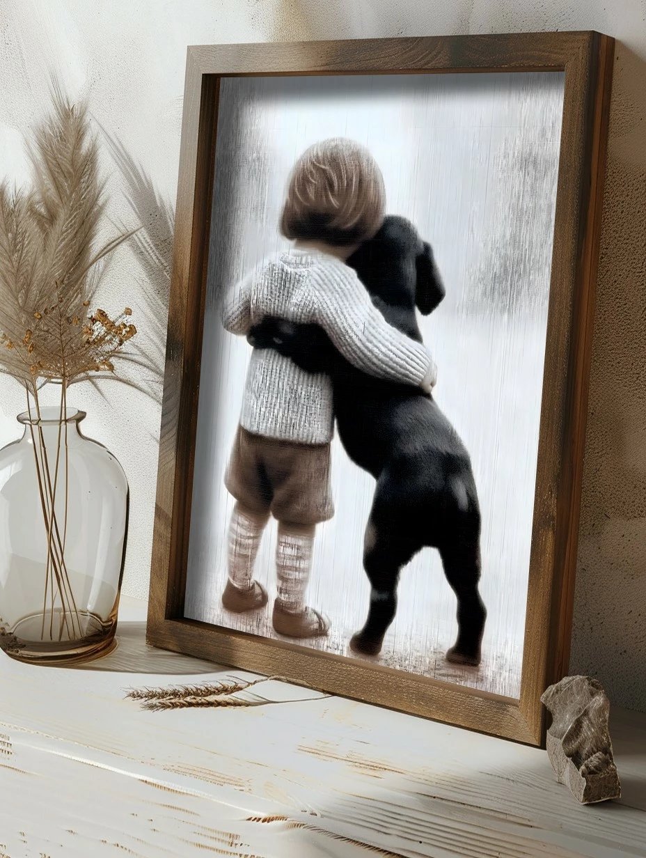 Pikturë dekorative me kornizë MDF, Wallity, GE226-L