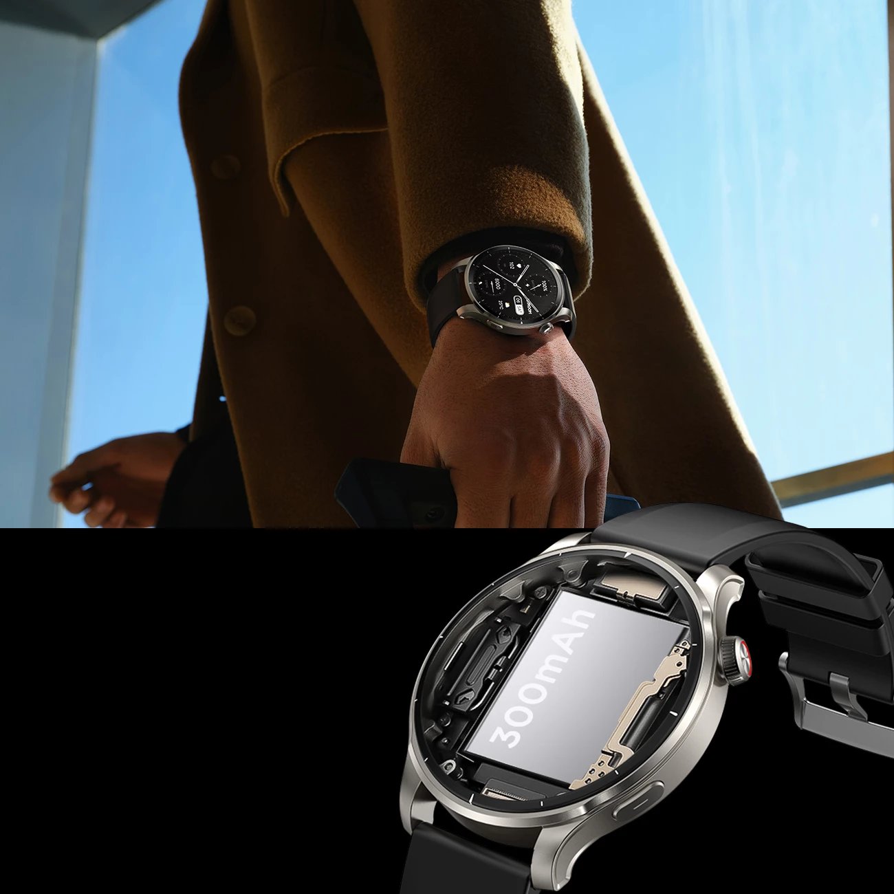 Smartwatch Joyroom JR-FV1 Venture Series, 1.43" AMOLED, 300 mAh, Bluetooth 5.3, i zi