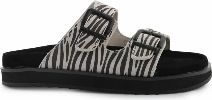 Sandale D.Franklin, zebra