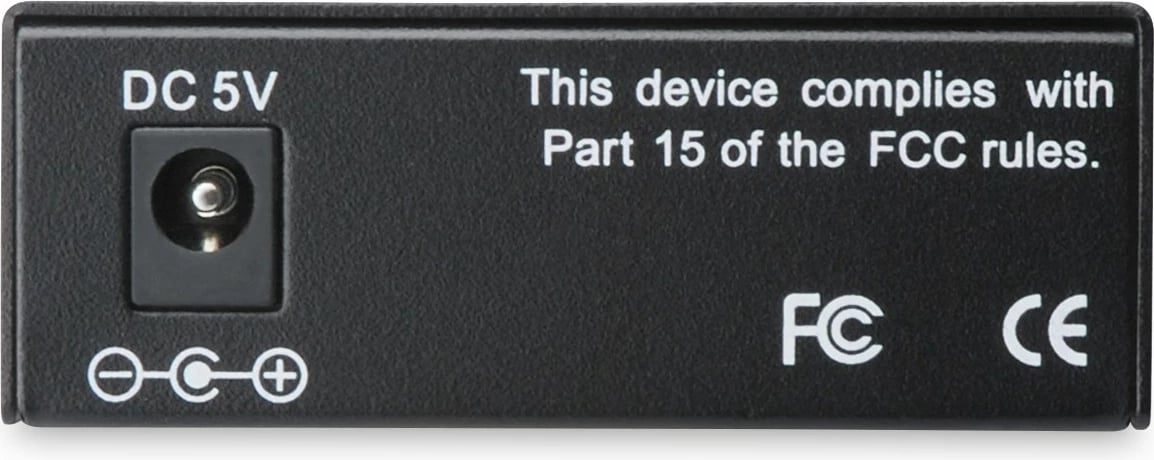Media konvertues Digitus, Gigabit, 1000Base-T, RJ45/SC, 500m