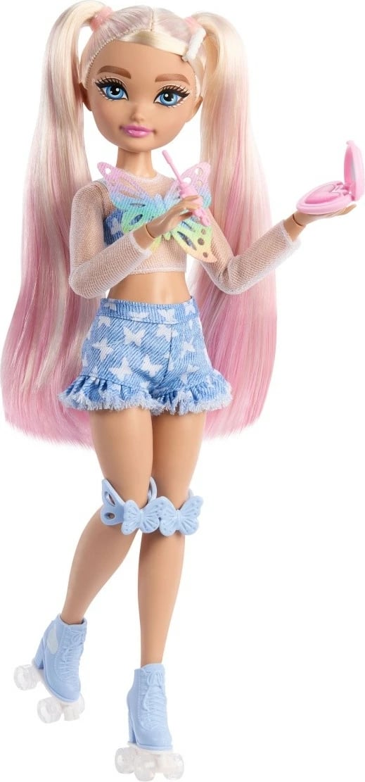 Kukull Barbie Dream Besties Malibu me patina, Mattel JFX96, me aksesorë