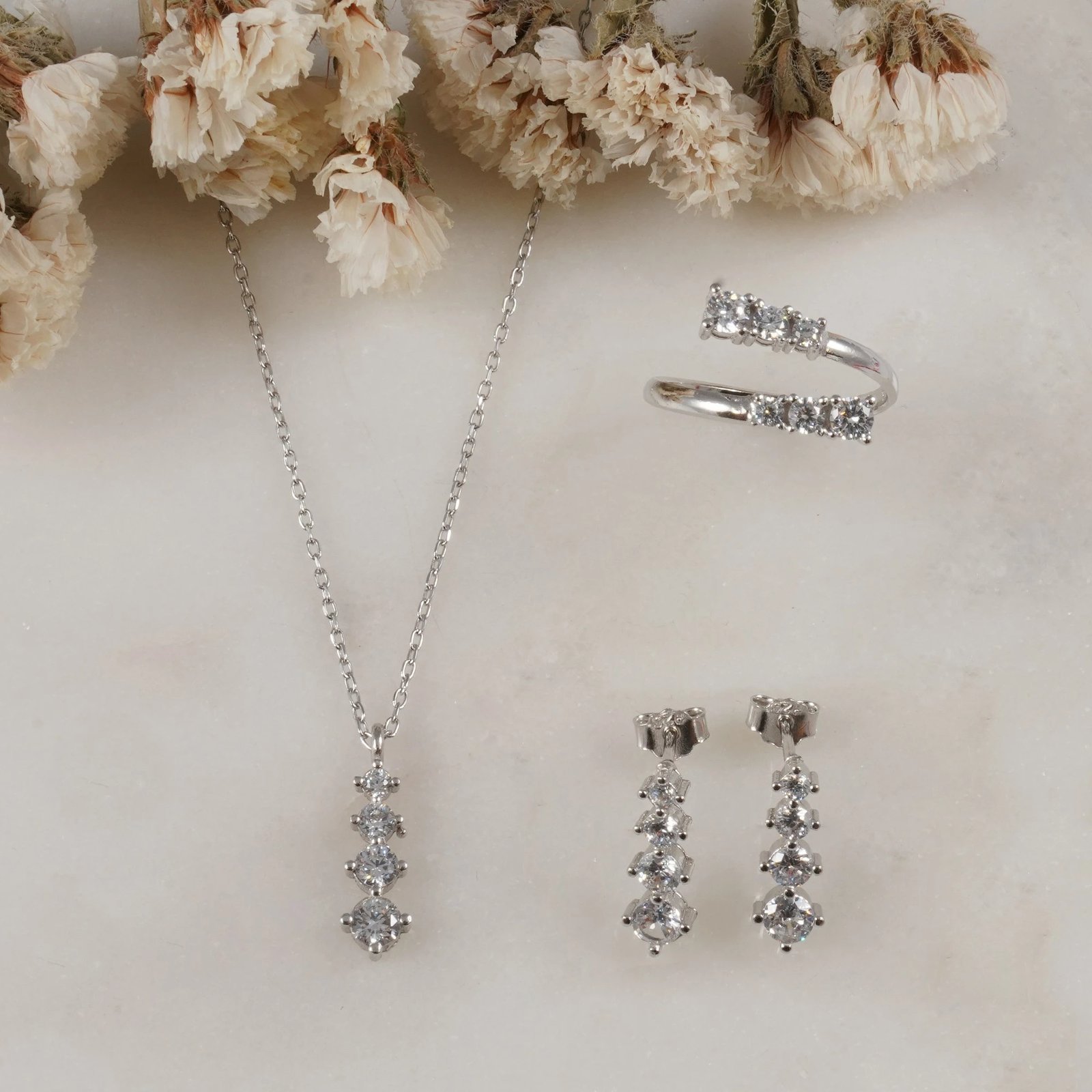 Set varëse, unazë dhe vathë argjendi, Jumeon, 11088ROD