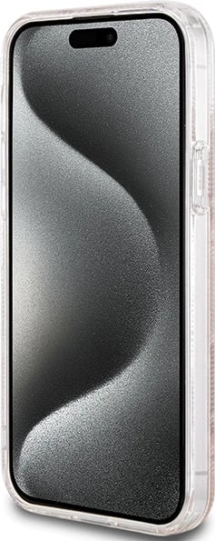 Mbështjellës Guess IML GCube MagSafe për iPhone 13/14/15, 6.1", Kafe Mbështjellës Guess IML GCube MagSafe për iPhone 13/14/15, 6.1", Kafe