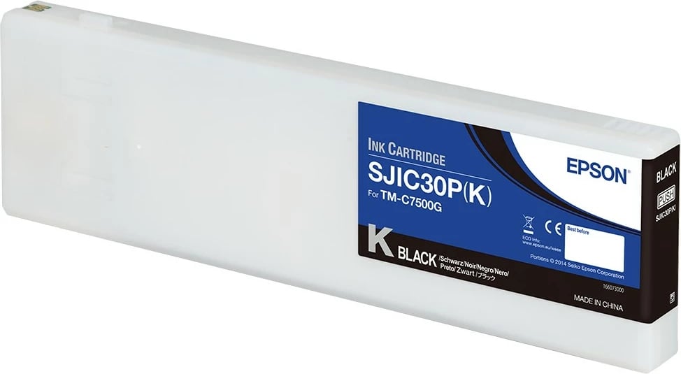 Kasetë bojë Epson SJIC30P(K), për ColorWorks C7500G, e zezë