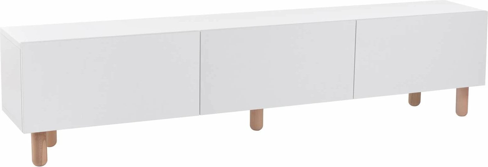 Komodë për TV Skye Decor, Alvin, e bardhë