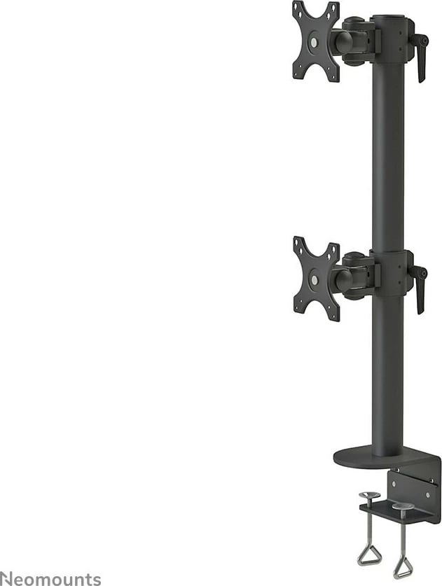 Krah monitori Neomounts FPMA-D960DVBLACKPLUS, Clamp, 15 kg, 49", i zi