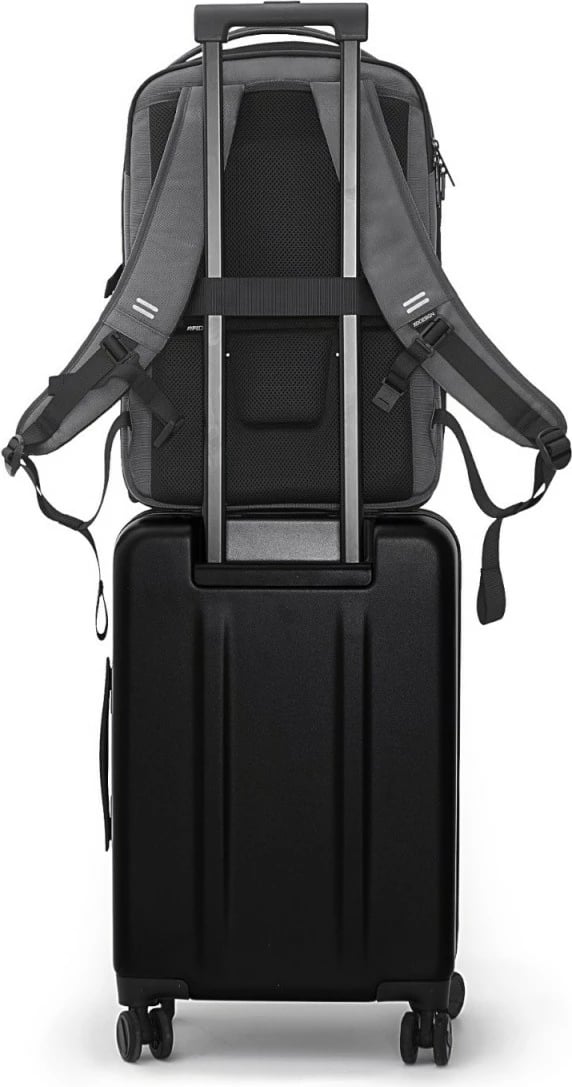 Shpinore XD DESIGN Bizz P705.932 18–25L për laptop 16'' gri