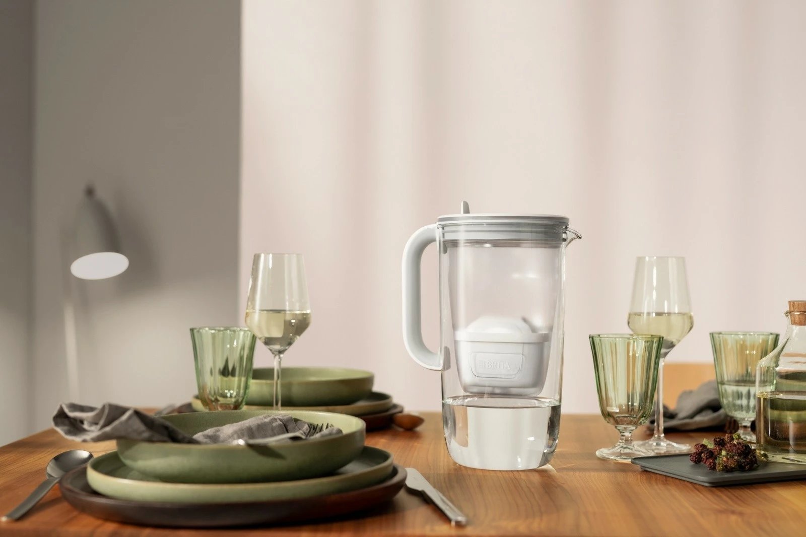 Ibrik filtri uji Brita Glass MX PRO Pure Performance, 2.5L, gri