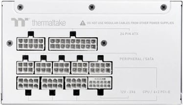 Kasë energjie Thermaltake ToughPower GT 850W Gold Modular ATX3.1 Snow, e bardhë