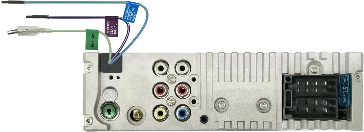 Radio veture JVC KD-X561DBT, Bluetooth, USB, ekran 3", e zezë/kaltër