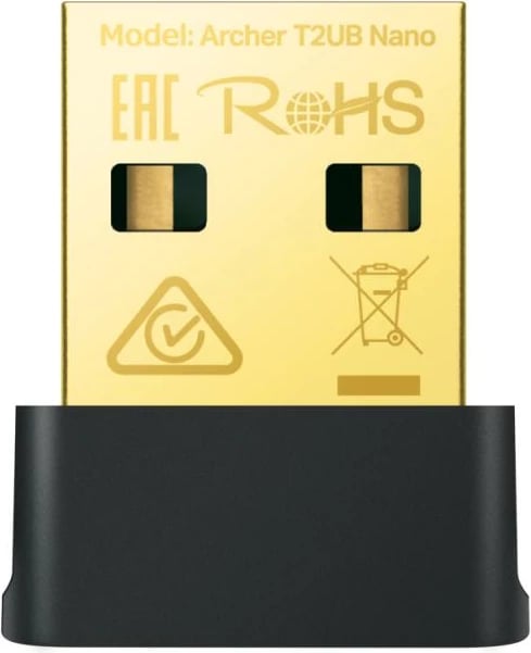 Adapter Wi‑Fi USB, TP-Link Archer T2UB Nano, nano, e zezë