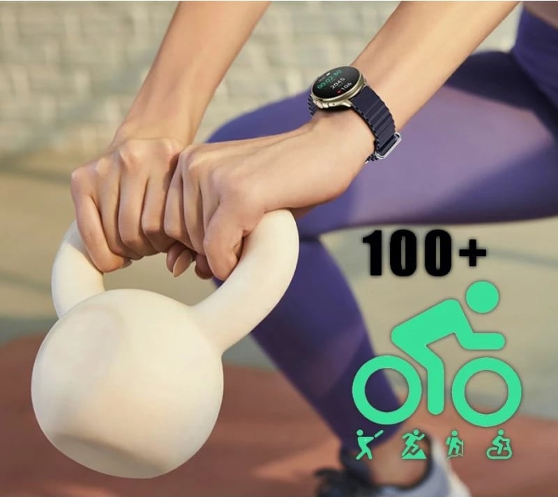 Smartwatch RUBICON unisex, portokalli