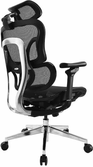 Karrige zyre ergonomike Equip, e zezë