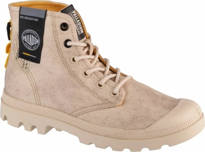 Këpucë Palladium për meshkuj dhe femra, bezhë