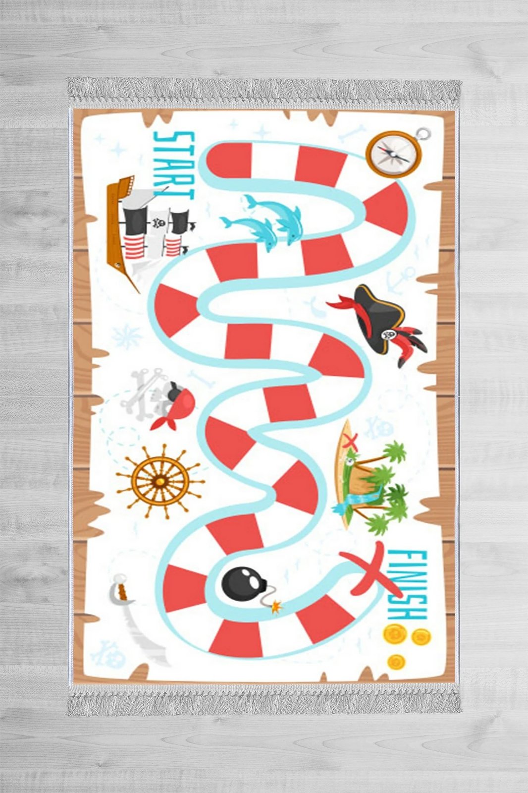 Qilim multikolor për fëmijë, Conceptum Hypnose, ELS578, 80x120cm