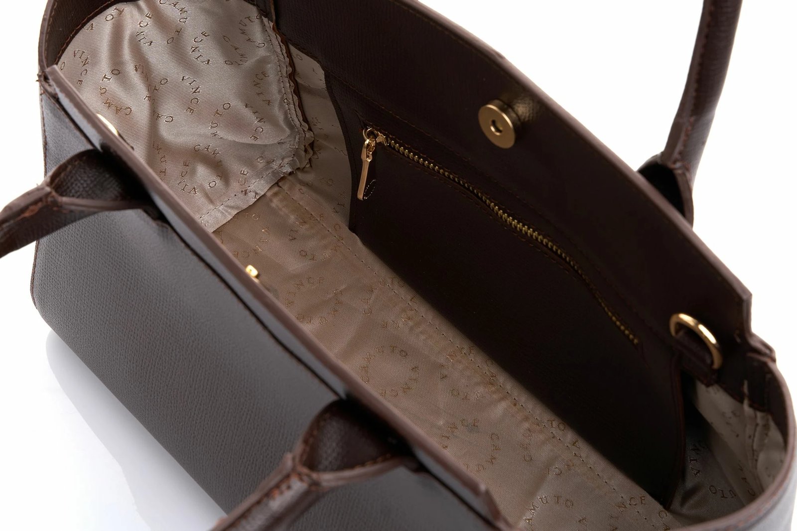 Çantë tote Messina, ngjyrë kafe, Vince Camuto