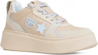 Atlete femra Chiara Ferragni, beige