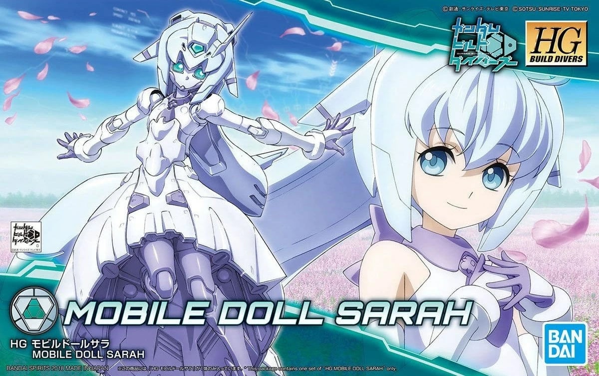 Figurinë koleksionuese BANDAI HGBD MOBILE DOLL SARAH GUN82852