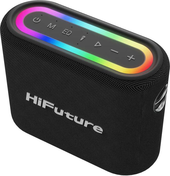Altoparlant Bluetooth HiFuture Vocalist 200 me 2 mikrofonë wireless, i zi