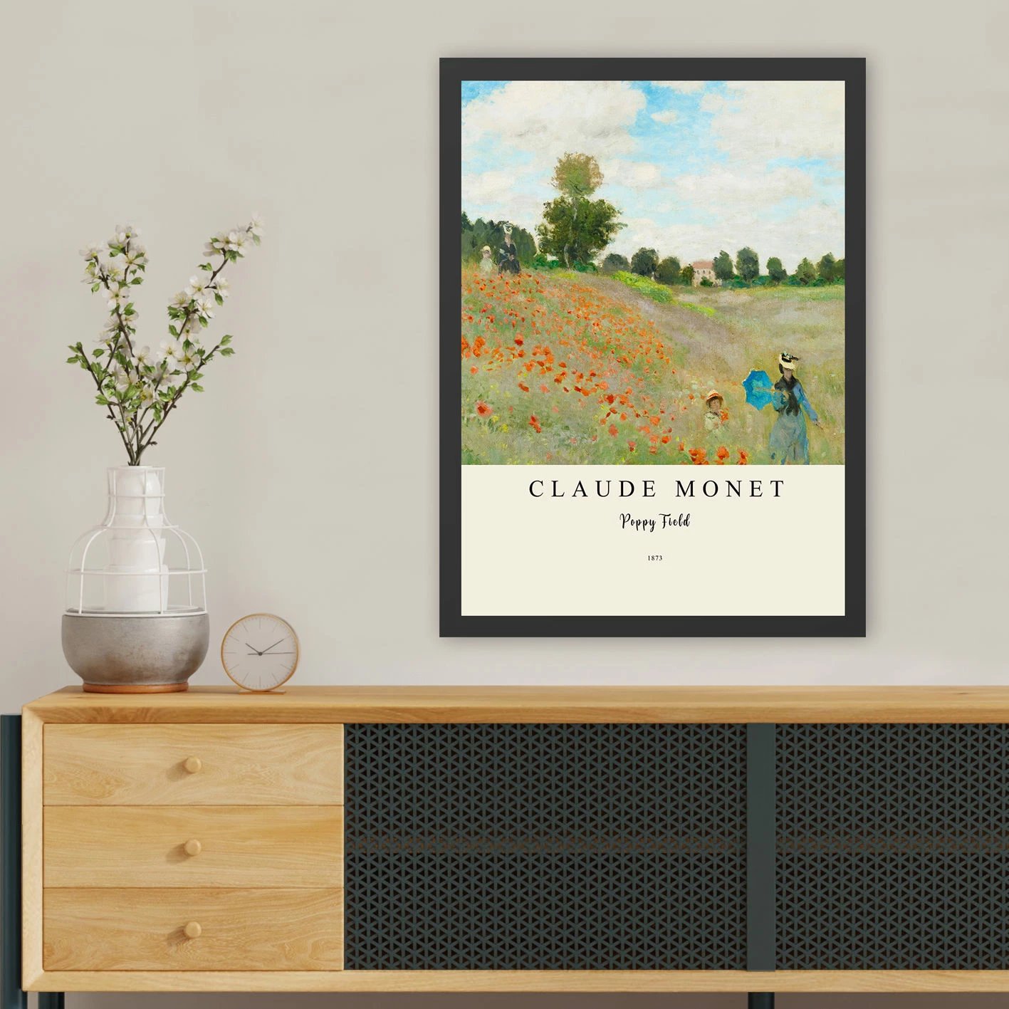 Pikturë dekorative me kornizë, Wallity, SC3896119-5575, shumëngjyrëshe, 55x75cm