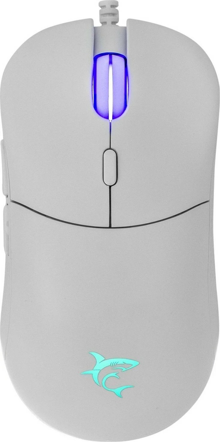 Maus gaming White Shark Bagdemagus GM-5010,  RGB, 7200 DPI, i bardhë