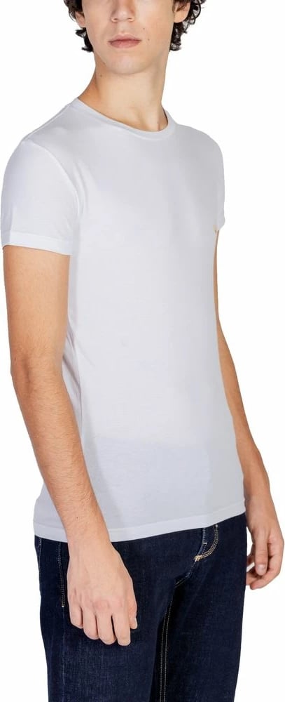 Maicë për meshkuj Emporio Armani, e bardhë
