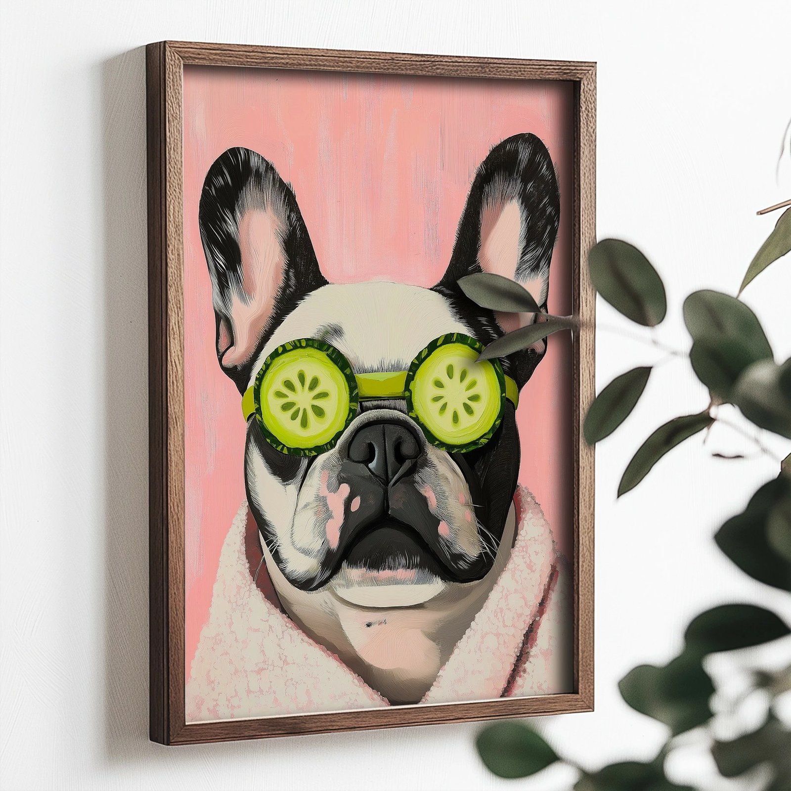 Pikturë dekorative me kornizë MDF, Wallity, TUN021-L, shumëngjyrëshe, 35x47x2 cm