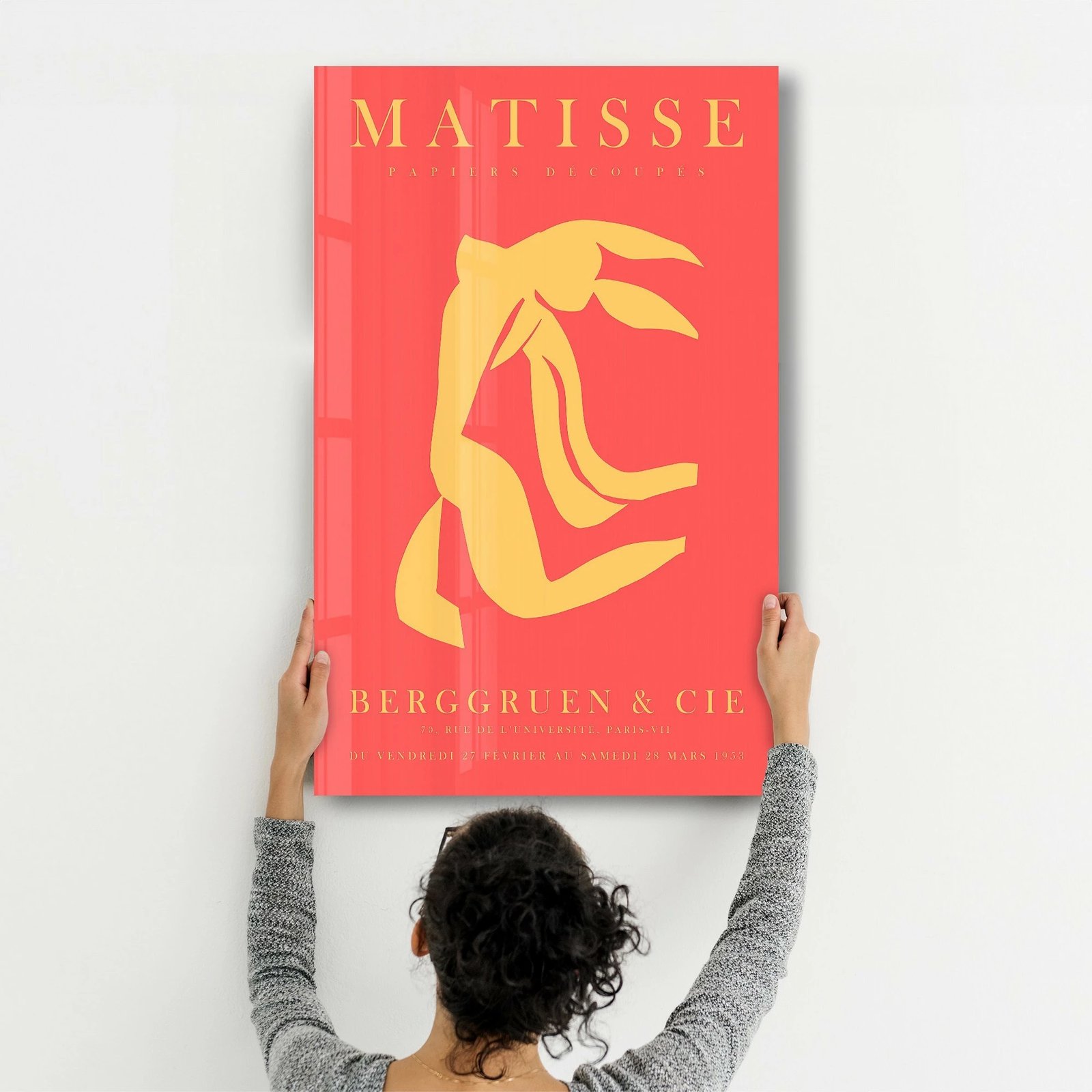 Pikturë dekorative prej xhami të temperuar, Wallity SPR-1161, 46x72cm