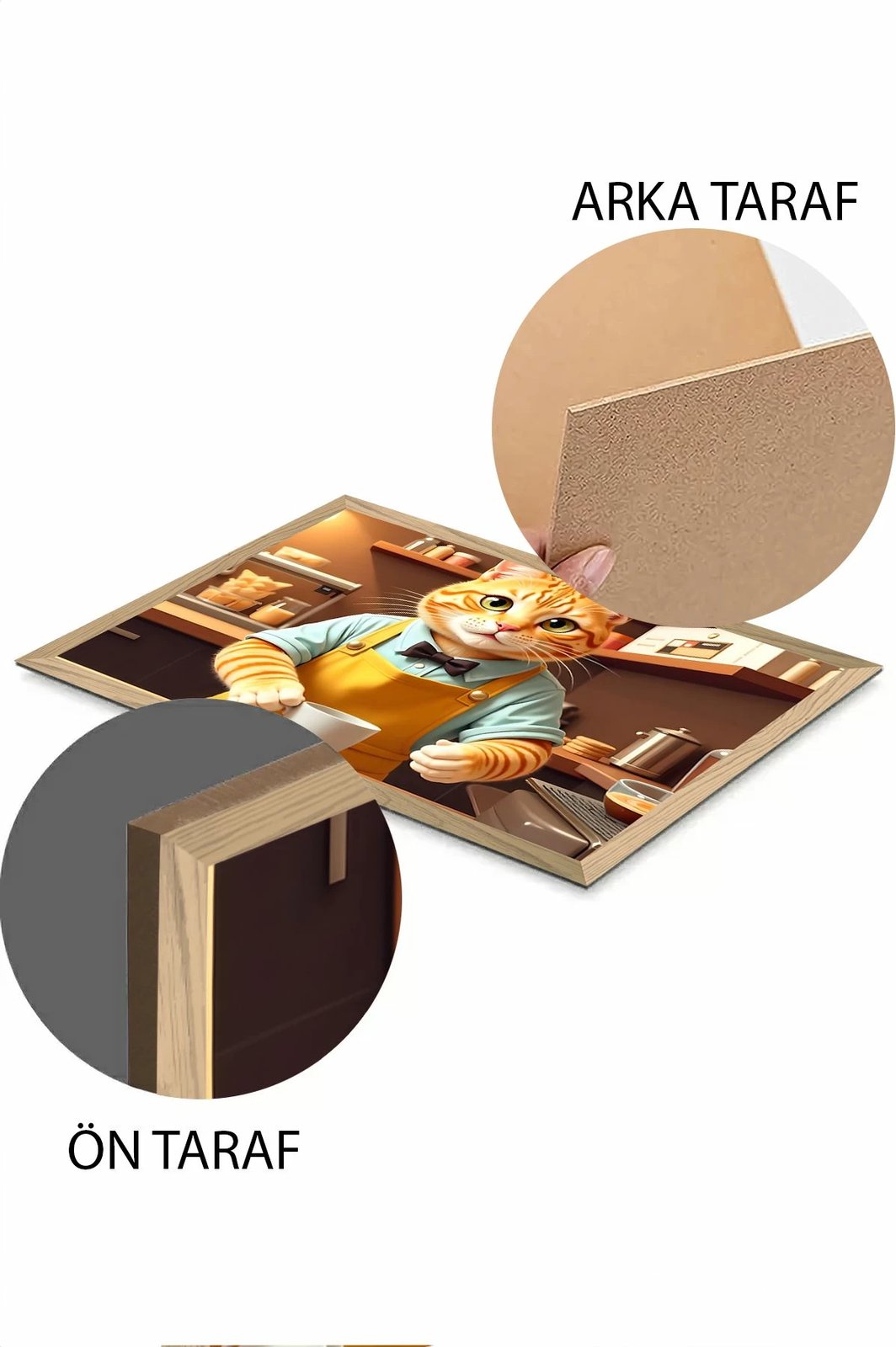 Pikturë dekorative, shumëngjyrëshe, Wallity, Arthynmodelyty2030-15, 20x30cm