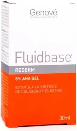 Xhel për fytyrë unisex Genové Fluidbase Rederm 8% AHA 30ml Xhel për fytyrë unisex Genové Fluidbase Rederm 8% AHA 30ml