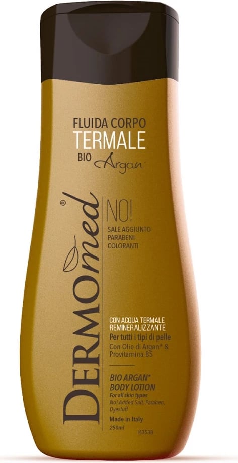 Losion trupi Dermomed Thermal Bio Argan Body Lotion për femra, 250ml