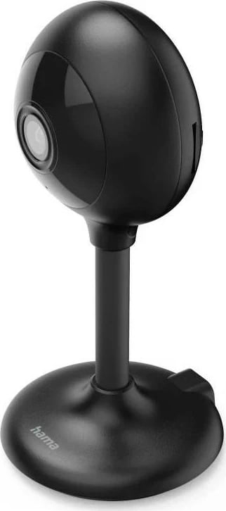 Kamerë monitorimi Hama 176651, WiFi, Full HD, mikrofon, detektim lëvizjesh, e zezë