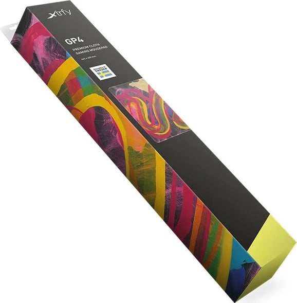 Mauspad Cherry XTRFY GP4, Multicolour, 460x400mm, Bazë kundër rrëshqitjes