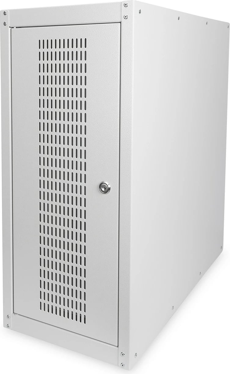 Kasë rrjeti Digitus PC Schrank, derë xhami, ngjyrë gri