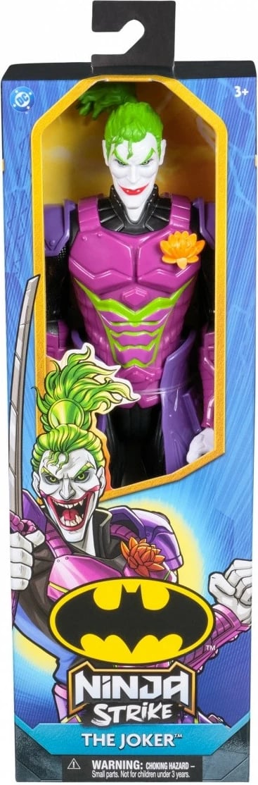 Figurë aksioni Spin Master Batman Ninja Strike Joker 12 inç, plastikë, vjollcë/jeshile