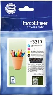 Toner Brother LC-3217, 550 faqe, Ngjyra të ndryshme