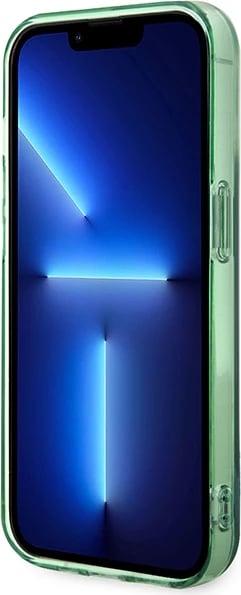 Mbështjellës BMW M Tricolor Stripes MagSafe për iPhone 15 Pro, i gjelbër